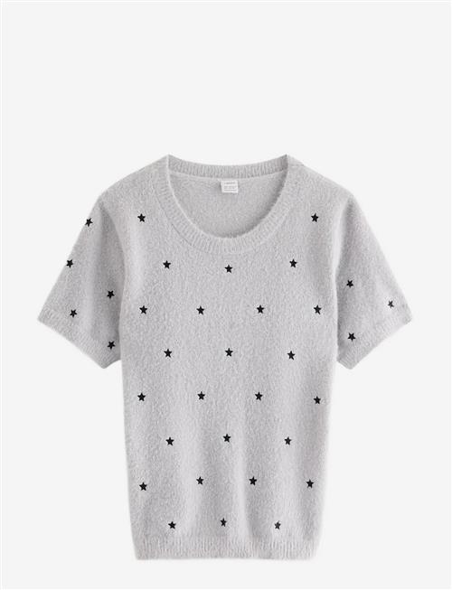 Lindex | T Shirt Knitted Featheryarn | 128