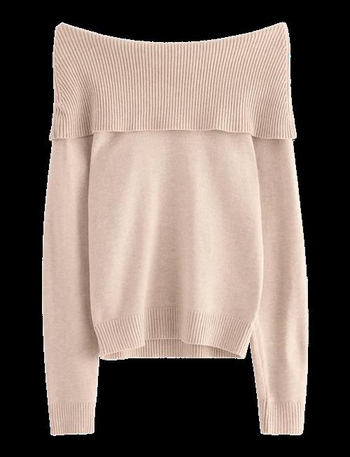 Lindex | Sweater Knitted Fold Down | 128
