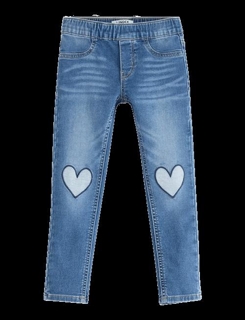 Lindex | Trousers Denim Sara Heart Knee | 98