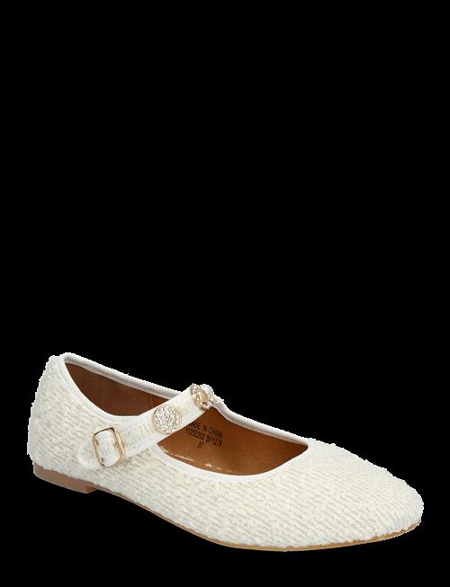Bianco | Bialilja Trimmed Mary Jane Textile | 37