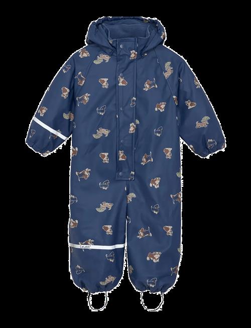 CeLaVi | Rainwear Suit - Aop, W. Fleece | 70