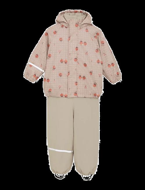 CeLaVi | Rainwear Set - Aop, W. Fleece | 90