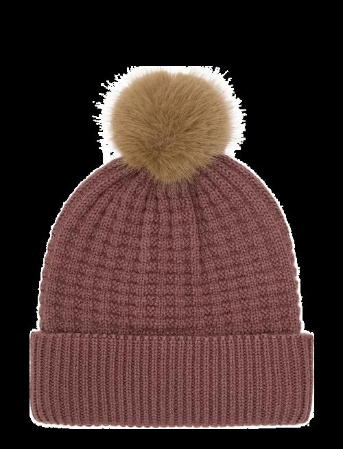 En Fant | Beanie W. Fake Fur W. Lining | 9-12M