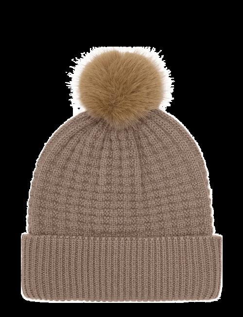 En Fant | Beanie W. Fake Fur W. Lining | 1-3Y
