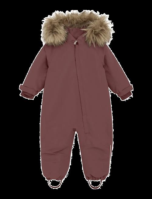 En Fant | Baby Snowsuit W. Fake Fur | 80