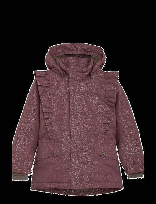 En Fant | Jacket W. Frills Aop | 128