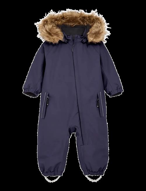 Color Kids | Baby Coverall W. Fake Fur | 86