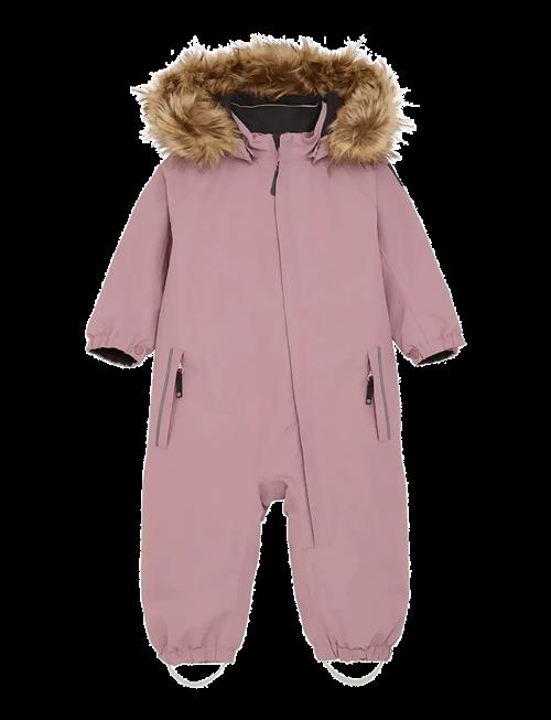 Color Kids | Baby Coverall W. Fake Fur | 74