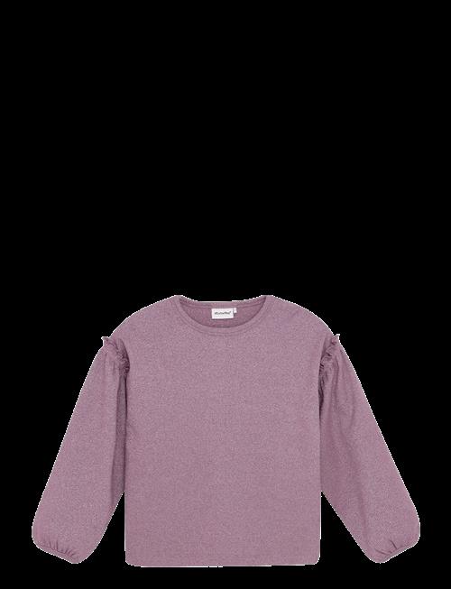 Minymo | T-Shirt Ls Glitter Rib | 128