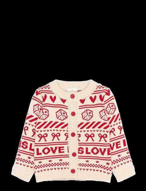 The New | Tnstregina Jacquard Cardigan | 104