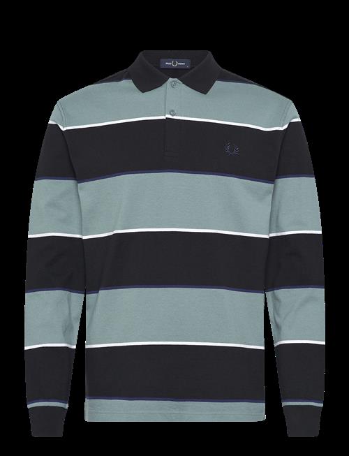 Fred Perry | Hw Jersey Striped Polo Shirt | L