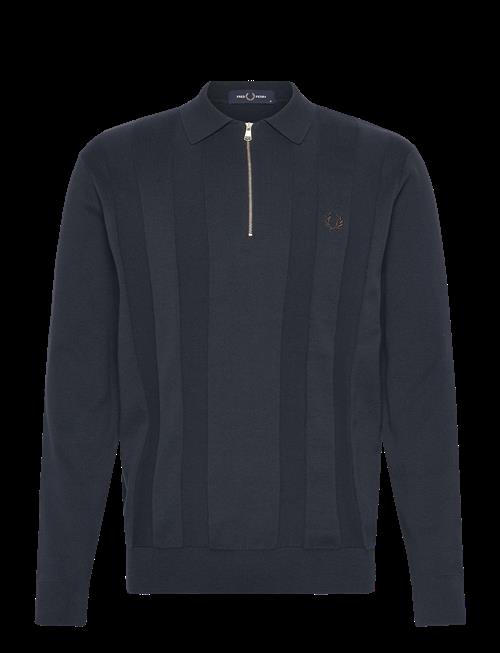 Fred Perry | Tonal Stripe Knitted Shirt | L