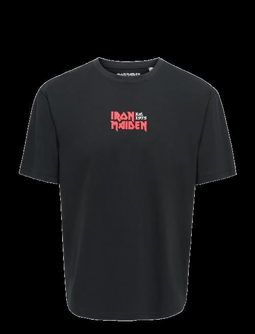 ONLY & SONS | Onsiron Maiden Life Rlx Ss Lic Tee | XS