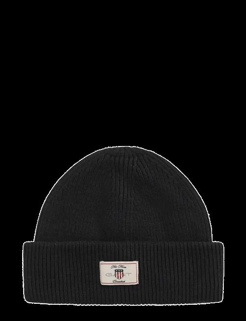 Gant | Cotton Blend Ribbed Beanie | ONE SIZE