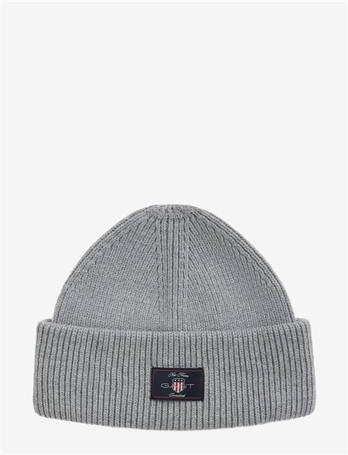 Gant | Cotton Blend Ribbed Beanie | ONE SIZE