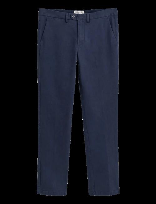 Gant | Slim Cotton Herringbone Pants | 36 x 32