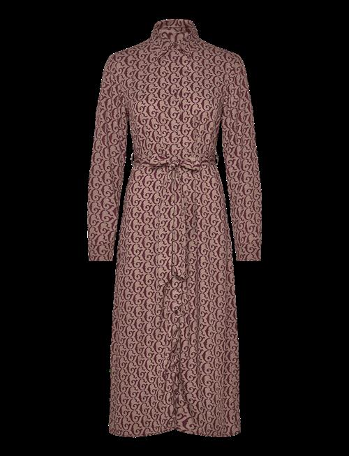 Gant | Belted G Print Shirt Dress | 34