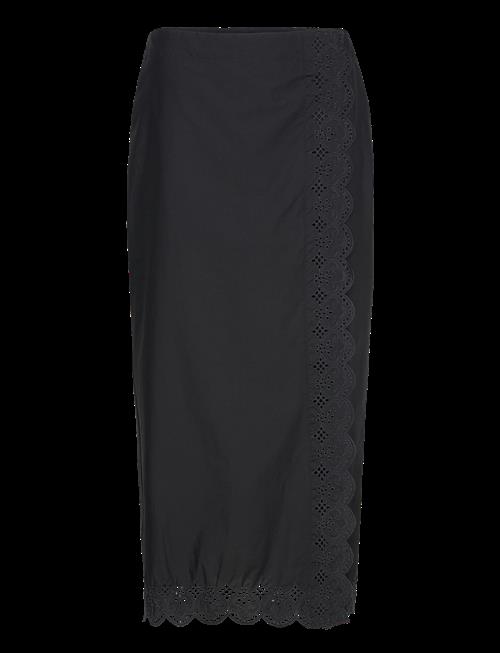 Mango | Embroidered Cotton Skirt | L