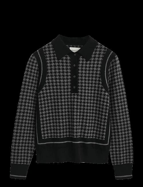 Gant | Houndstooth Jacquard Polo | S