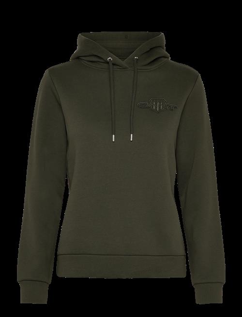 Gant | Reg Tonal Shield Hoodie | XS