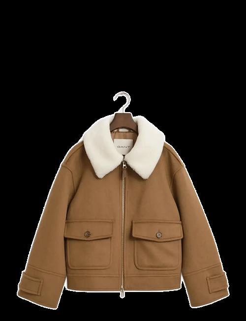 Gant | Wool Blend Flight Jacket | M