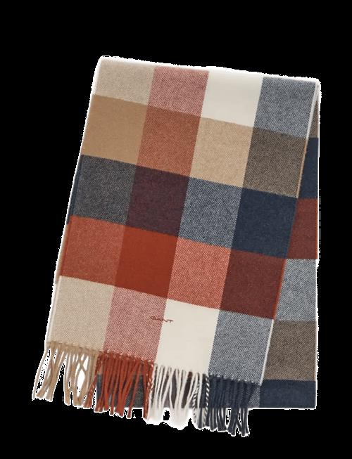 Gant | Wool Multi Checked Scarf | ONE SIZE