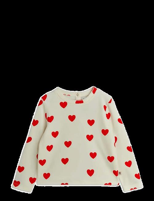 Mini Rodini | Hearts Aop Velour Top | 80/86