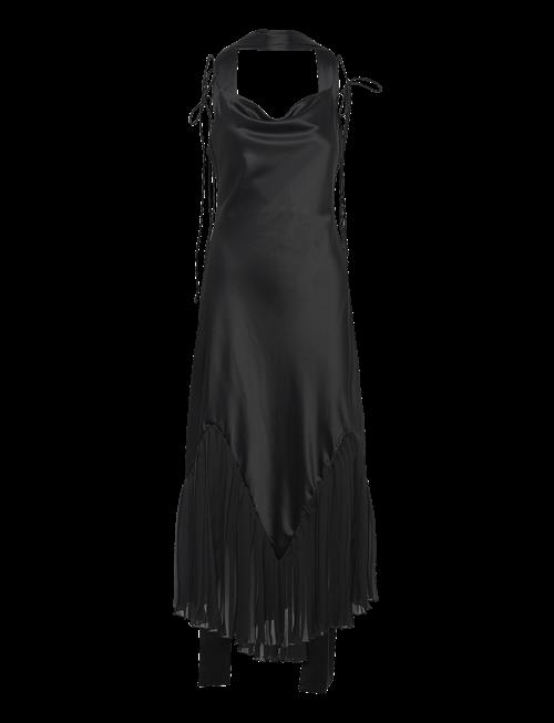 Malina | Poppy Pleat Detailed Slip Maxi Dress | L
