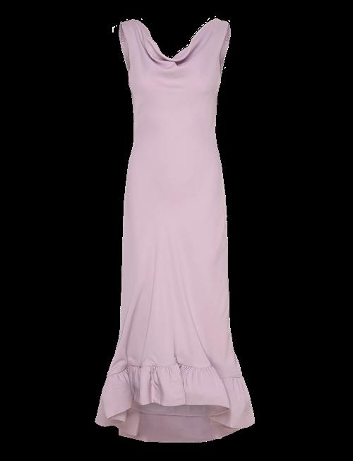 Malina | Alia Cowl Neck Ruffled Maxi Dress | 40