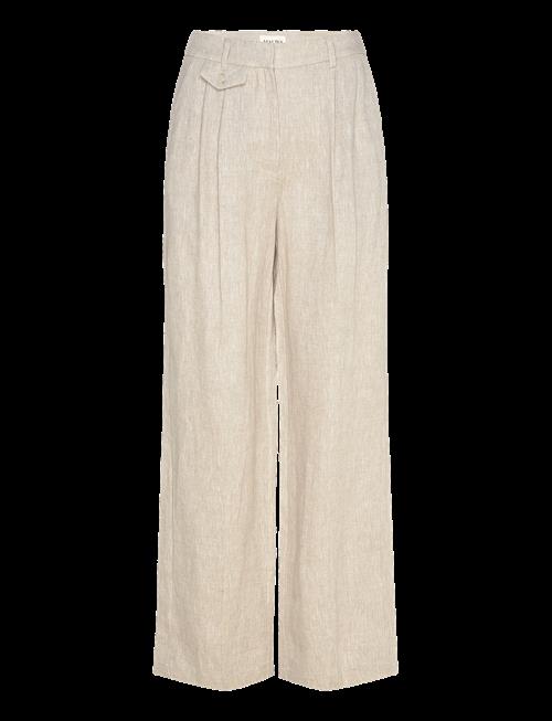 Malina | Yana Tailored Wide Linen Pants | 42