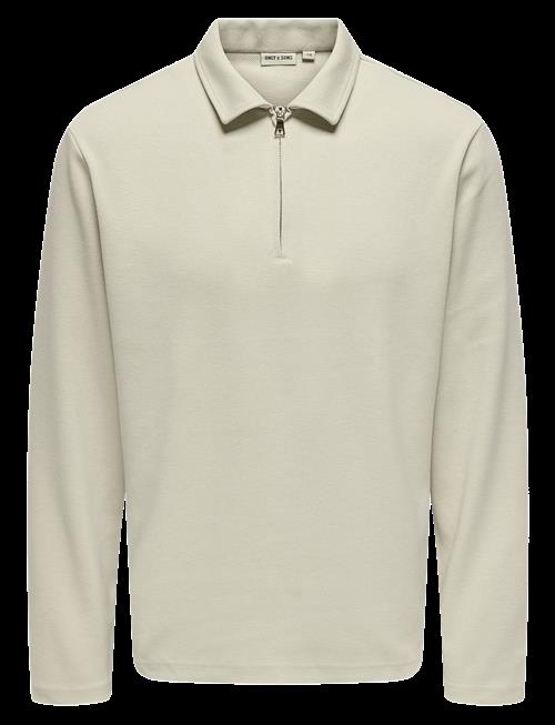 ONLY & SONS | Onsnewkodyl Reg Half Zip Polo Sweat Vd | XXL