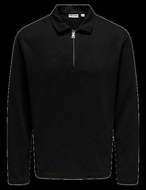 ONLY & SONS | Onsnewkodyl Reg Half Zip Polo Sweat Vd | XL