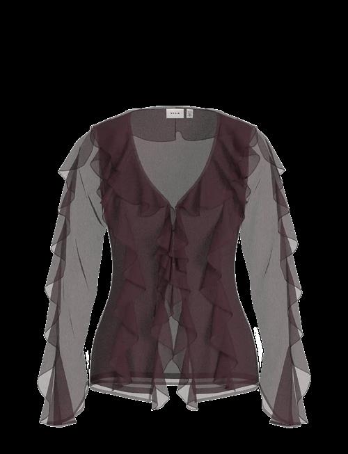 Vila | Vifalia L/S Frill Kimono Top/Ka | 38