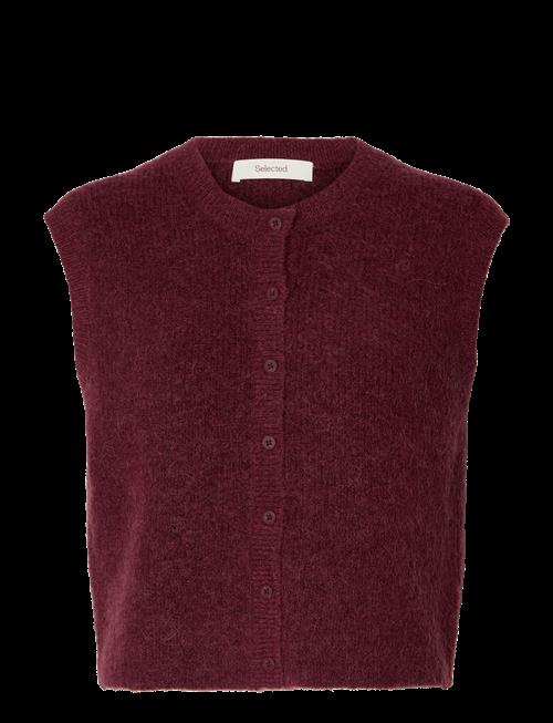 Selected | Slwlulu Sl Button O-Neck Vest Noos | XXL