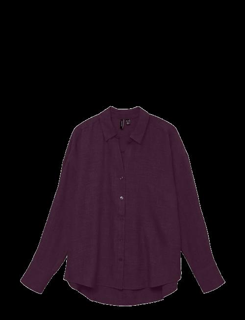 Vero Moda | Vmmelaney Queeny Ls Shirt Wvn Noos | L