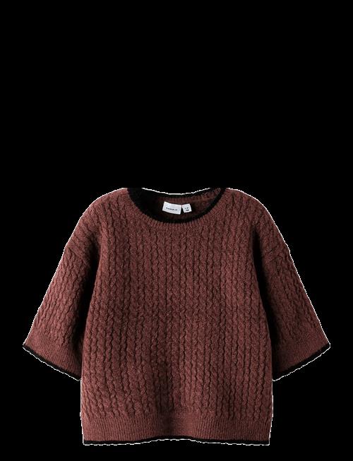 name it | Nkfkiras Ss Knit | 122-128