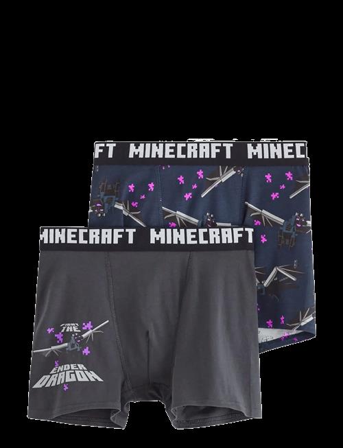 Lindex | 2-Pack Minecraft Boxer Shorts | 146/152