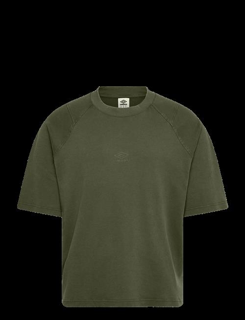 Umbro | Washed High Neck Boxy Tee | L