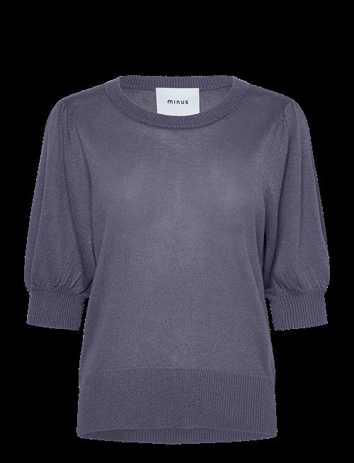 Minus | Msliva Puff Sleeve Metallic Knit Pullover | XS