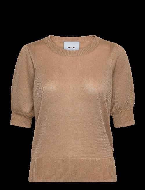 Minus | Msliva Puff Sleeve Metallic Knit Pullover | XS