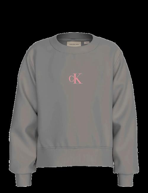 Calvin Klein | Ck Logo Cn Fleece Sweatshirt | 140