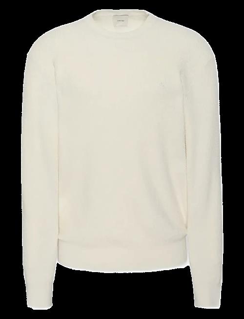 Calvin Klein | Ls Texture Cttn Crewnk Sweater 1 | XXL