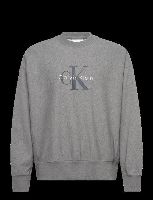 Calvin Klein Jeans | Ls Premium Terry Monologo Cn Swt | M