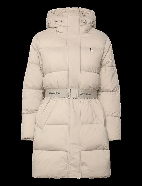 Calvin Klein Jeans | Belted Midweight Long Puffer | M