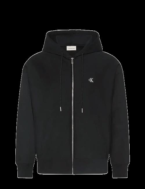 Calvin Klein Jeans | Ls Premium Terry Monogram Fz Hoo | L