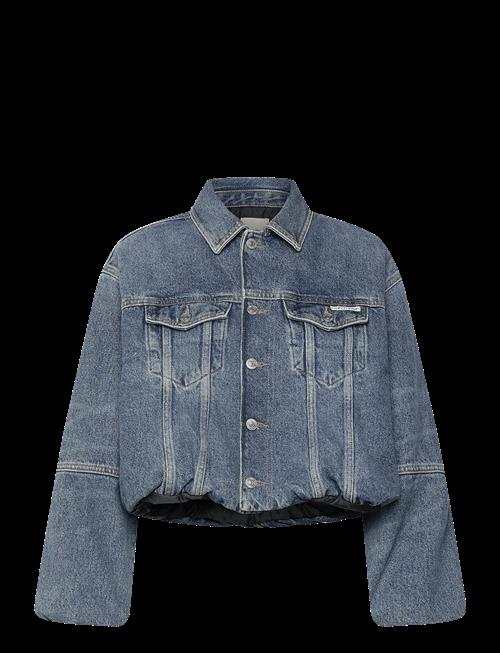 Calvin Klein Jeans | Denim Bubble Jacket Tinted Orcha | XS