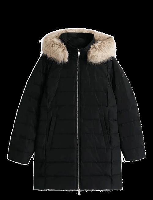 Tommy Hilfiger | Mw Down Slim Coat With Fur | XXL
