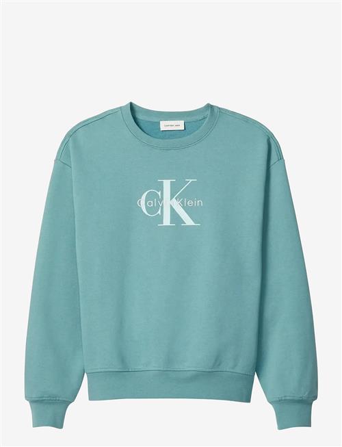 Calvin Klein Jeans | Ls Monologo French Terry Rlxd Cr | XXS
