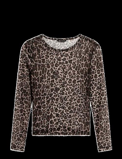 Tommy Jeans | Tjw Slim Aop Mesh Ls Top Ext | L