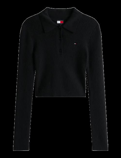 Tommy Jeans | Tjw Essential Polo Ls Sweater | L